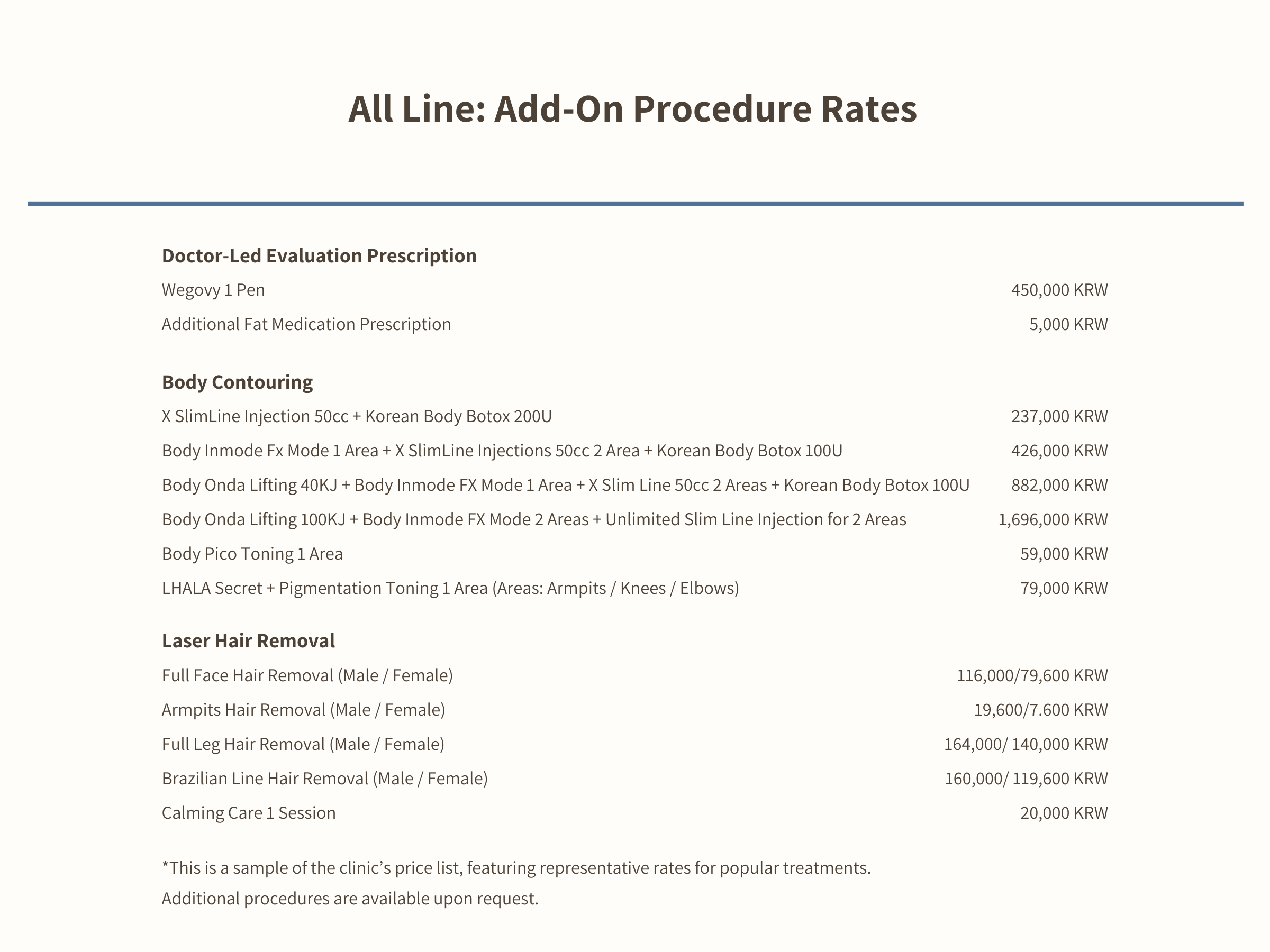 Body Sculpting #Clinic_All Line