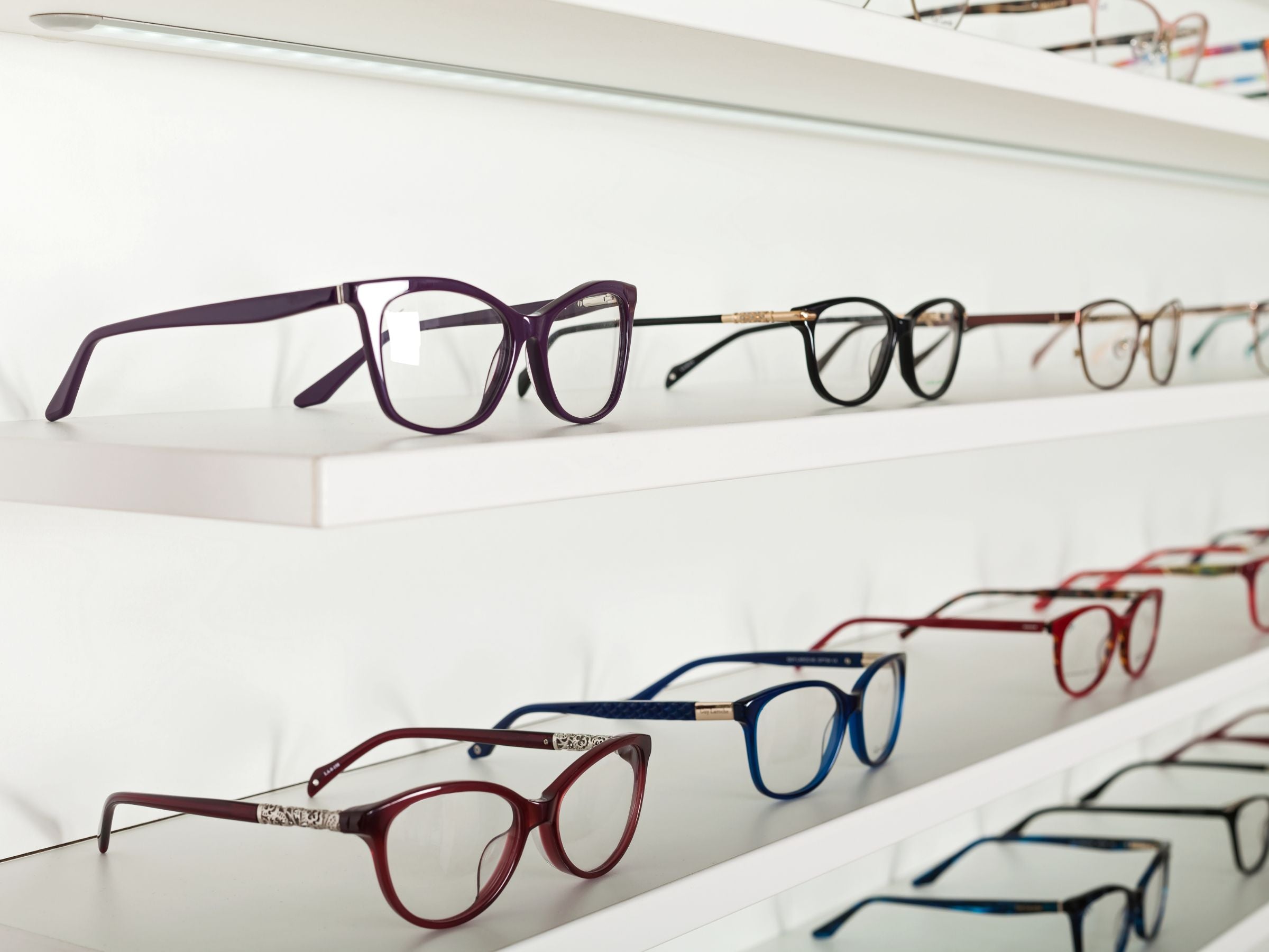 Where should you buy glasses in Korea?