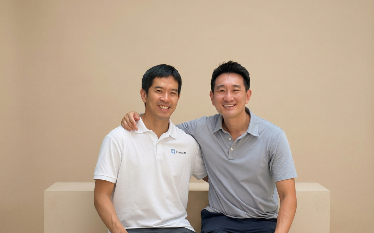 William and Donkyo, founders of Himedi